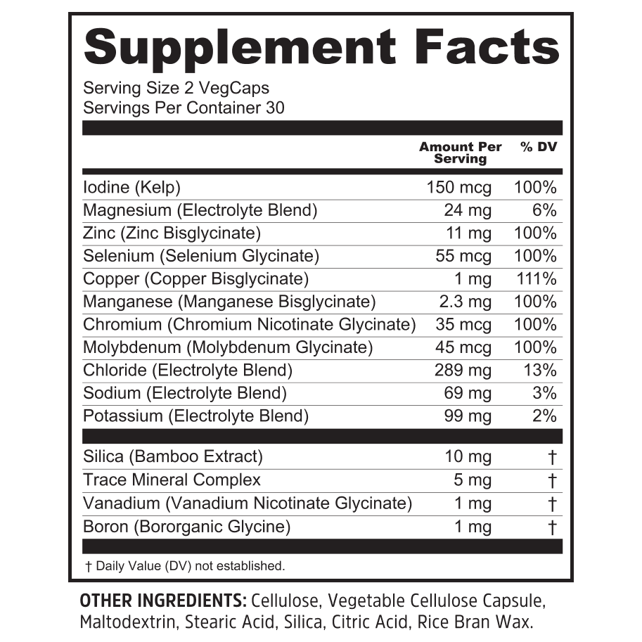 Essential Mineral Complex