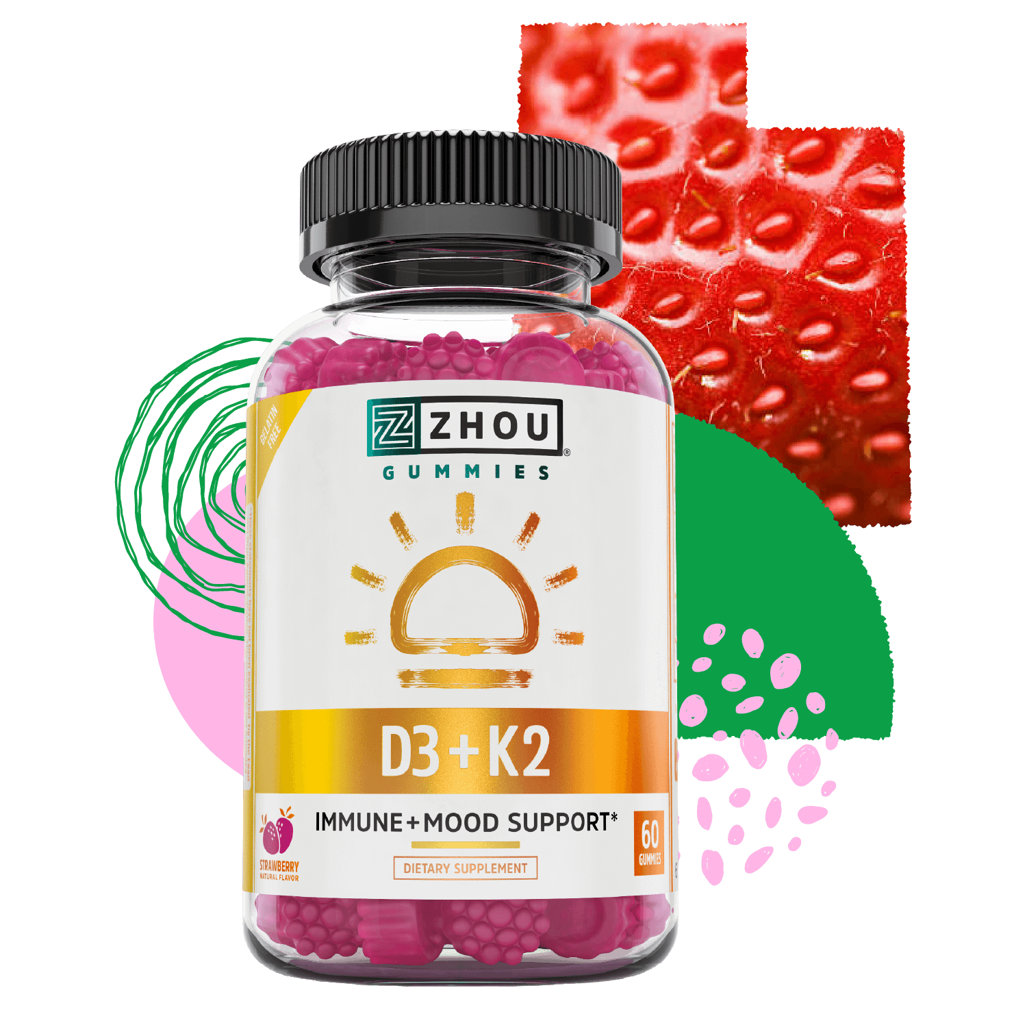 D3 + K2 Gummies