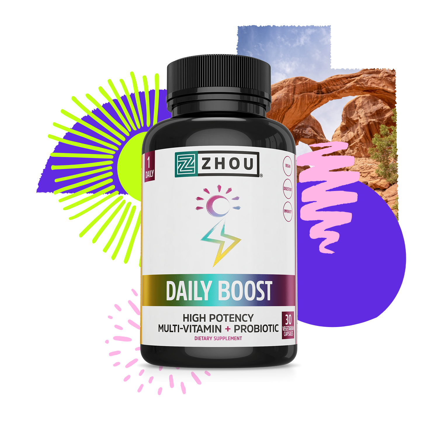 zhou nutrition l-carnitine Zhou Daily Boost