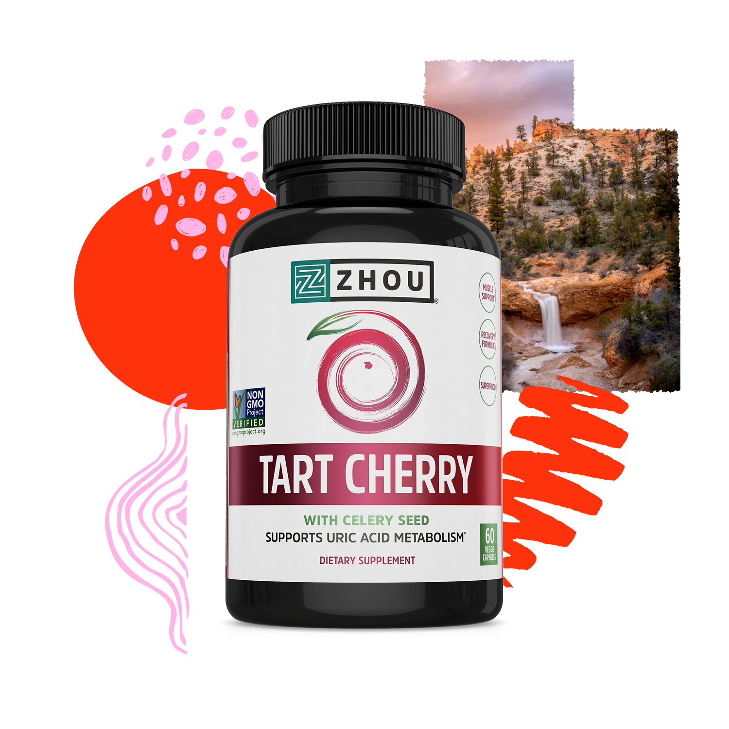 Tart Cherry Extract + Celery Seed – Zhou Nutrition