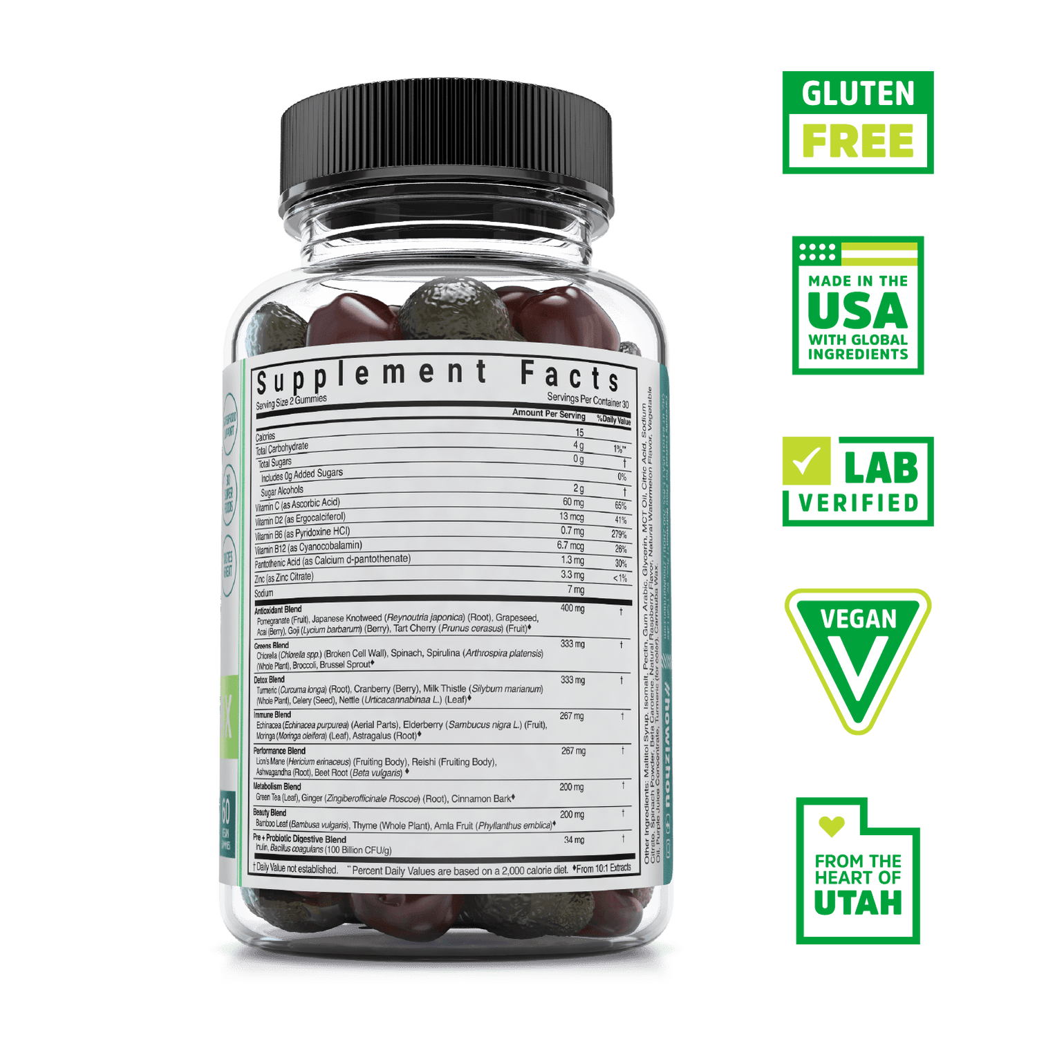 Supergreens Max Gummies