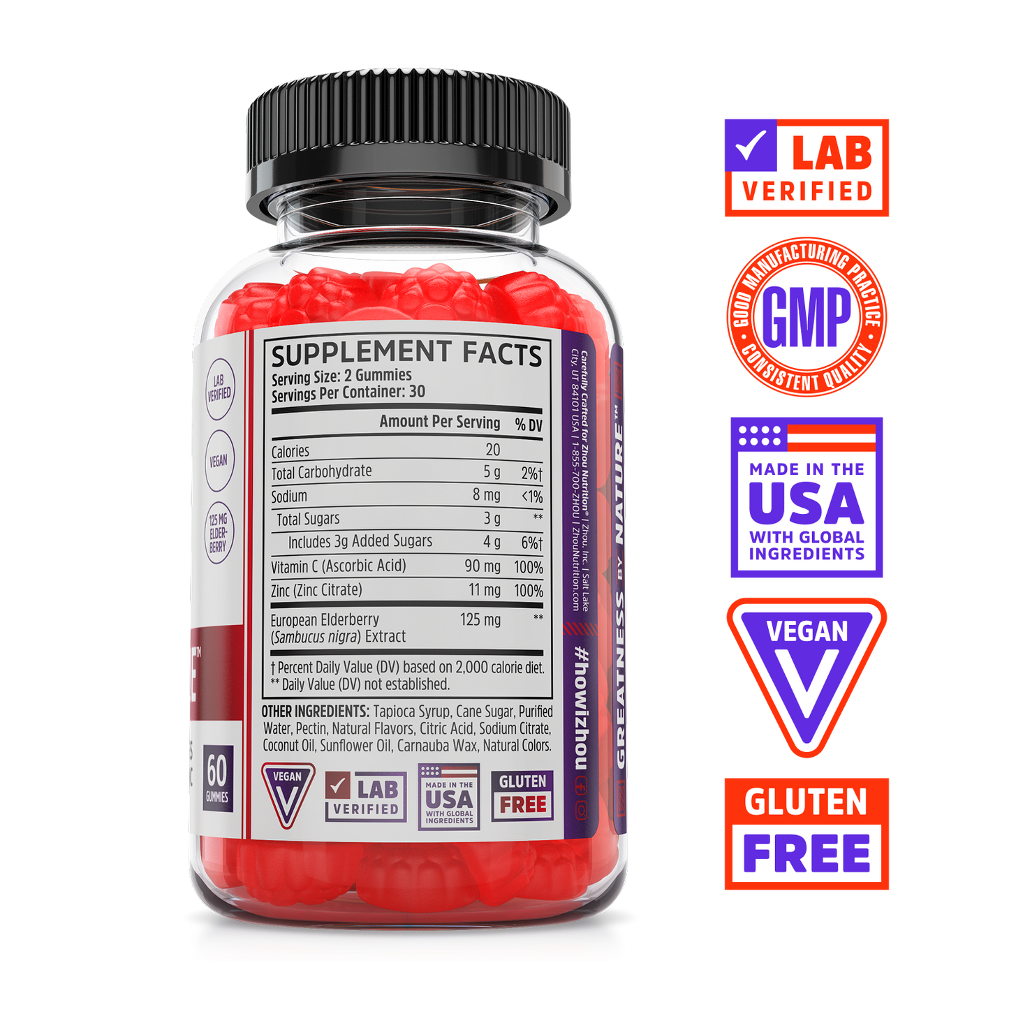 Elder-Mune Elderberry Gummies