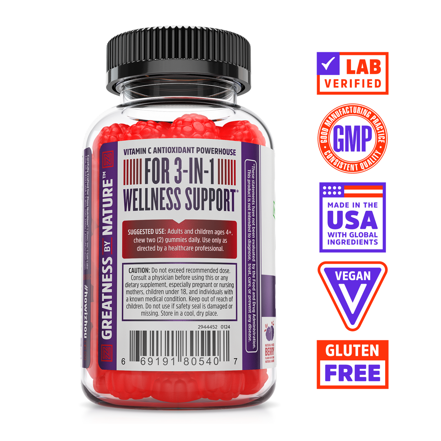 Elder-Mune Elderberry Gummies