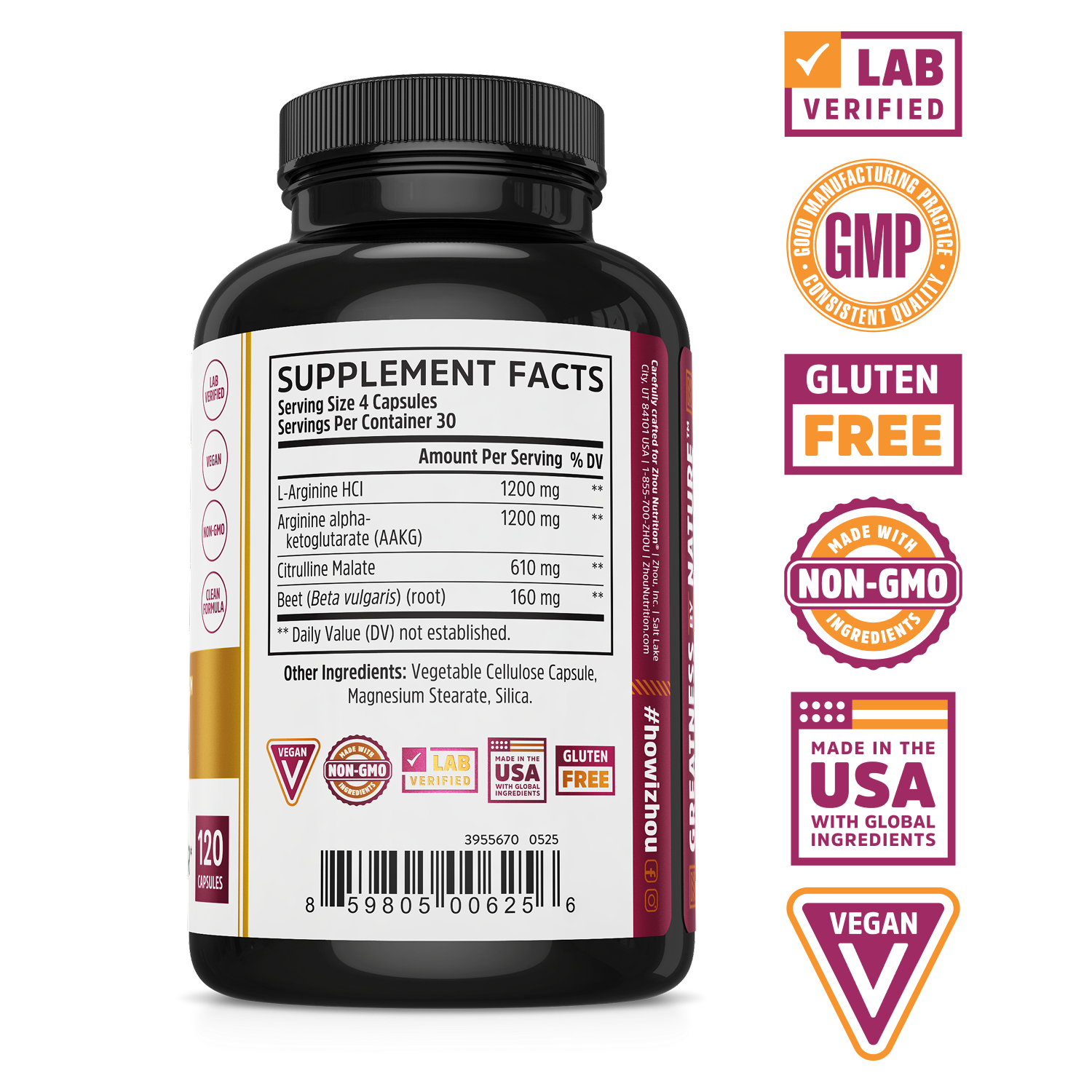 zhou nutrition l-carnitine N.O. Pro zhou nutrition l-carnitine N.O. Pro