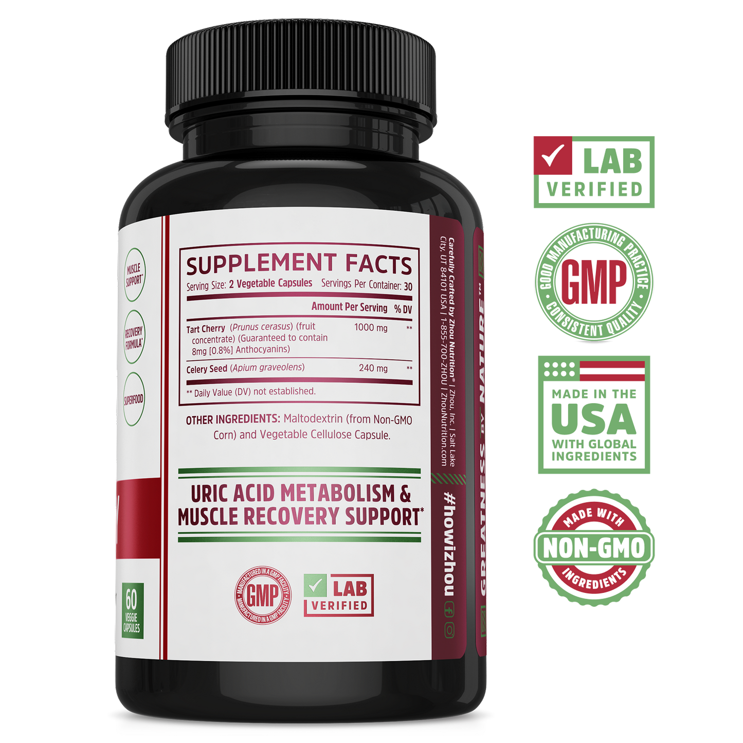 Tart Cherry Extract + Celery Seed