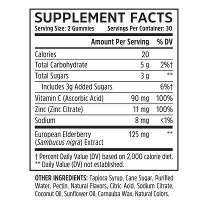 Elder-Mune Elderberry Gummies