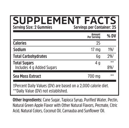 Irish Sea Moss Gummies