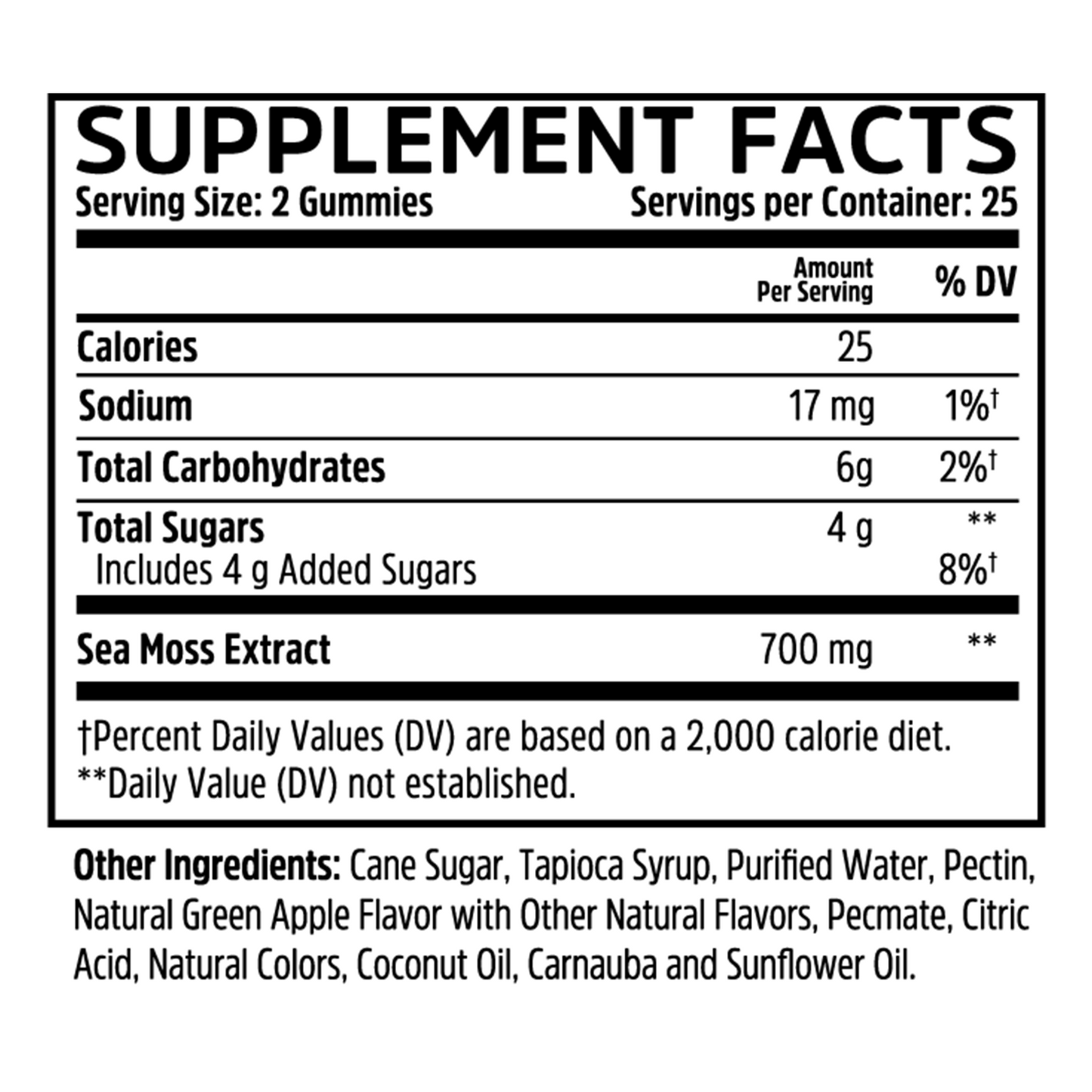 Irish Sea Moss Gummies