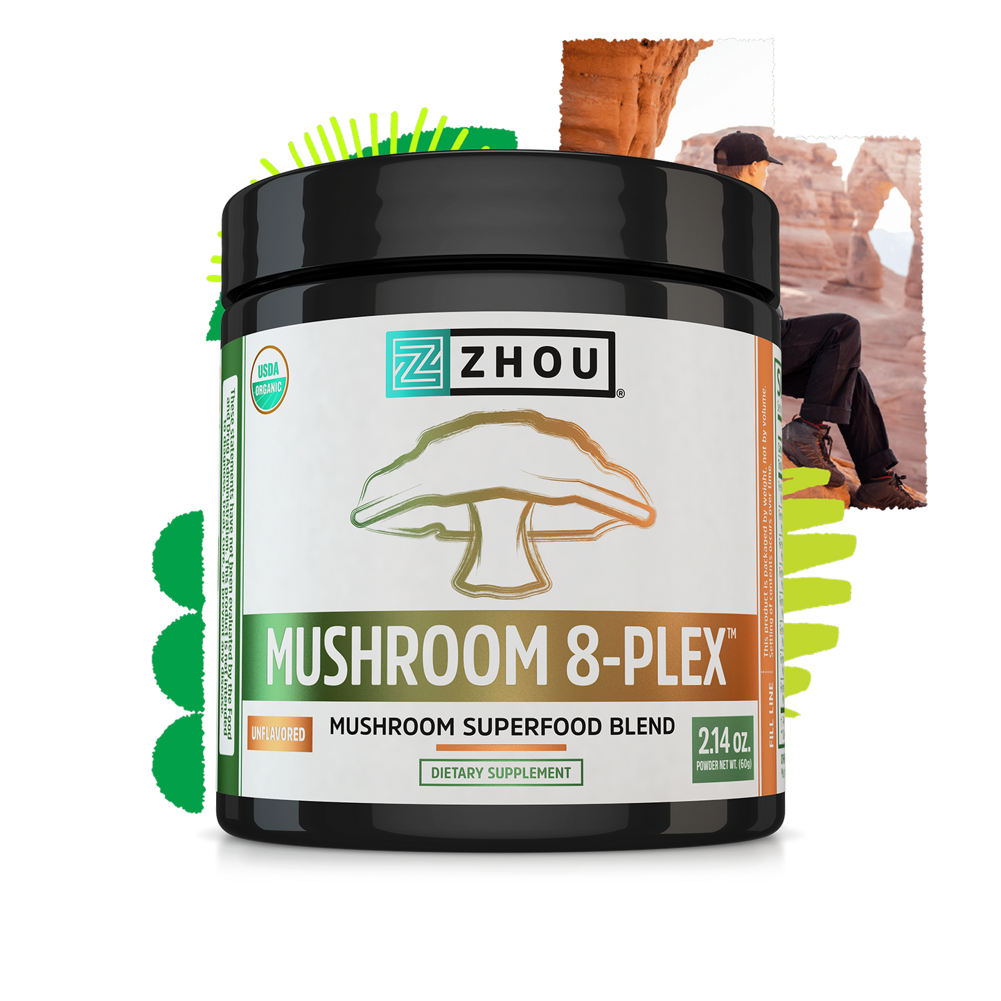 Mushroom 8-Plex – Zhou Nutrition