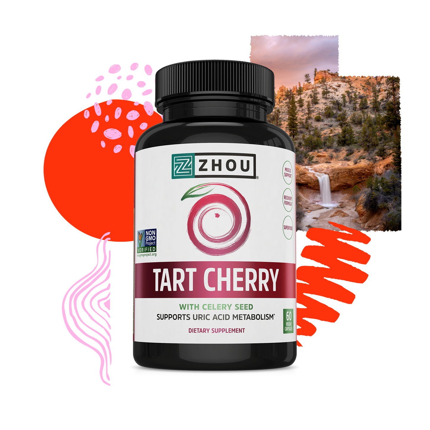 Tart Cherry Extract + Celery Seed – Zhou Nutrition Tart Cherry Extract + Celery Seed – Zhou Nutrition