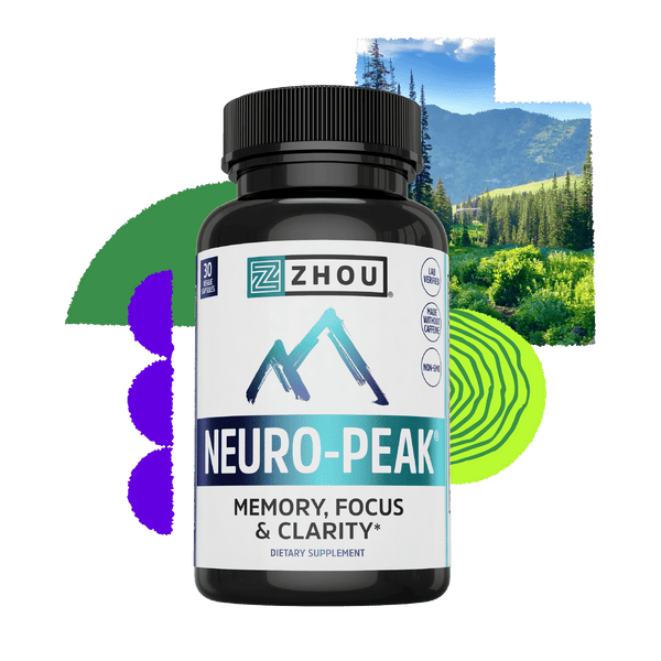 Neuro-Peak - Nootropic - Memory, Focus & Clarity – Zhou Nutrition